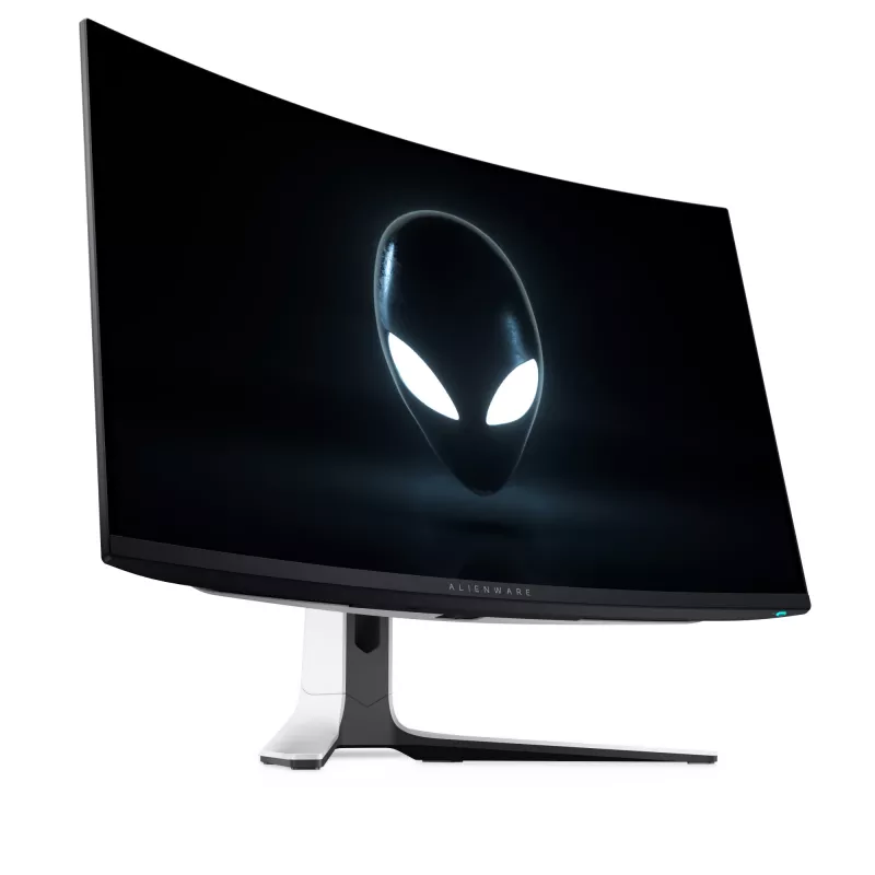 Alienware AW3225QF kompiuterio monitorius 81,3 cm (32 col.) 3840 x 2160 pikselių 4K Ultra HD QD-OLED juoda, balta