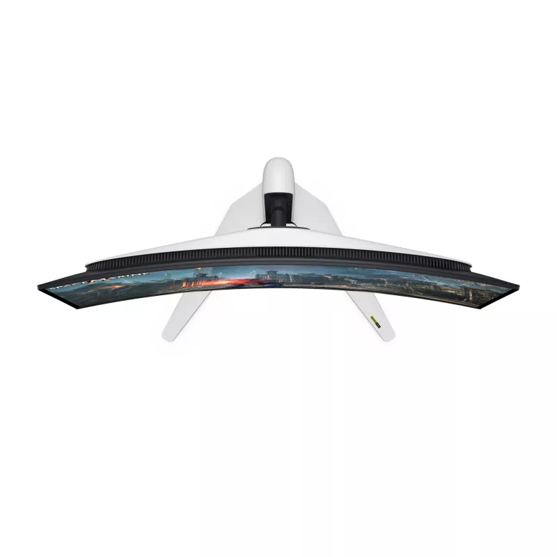 Alienware AW3225QF kompiuterio monitorius 81,3 cm (32 col.) 3840 x 2160 pikselių 4K Ultra HD QD-OLED juoda, balta