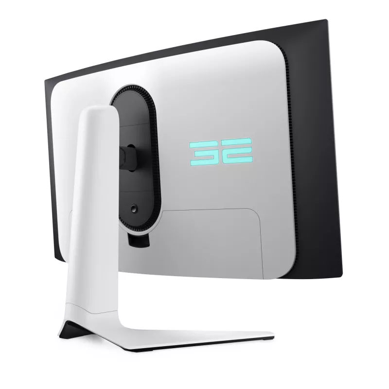 Alienware AW3225QF kompiuterio monitorius 81,3 cm (32 col.) 3840 x 2160 pikselių 4K Ultra HD QD-OLED juoda, balta
