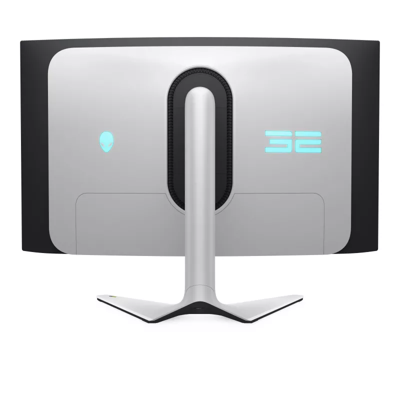 Alienware AW3225QF kompiuterio monitorius 81,3 cm (32 col.) 3840 x 2160 pikselių 4K Ultra HD QD-OLED juoda, balta