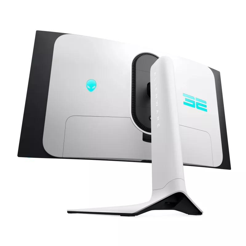 Alienware AW3225QF kompiuterio monitorius 81,3 cm (32 col.) 3840 x 2160 pikselių 4K Ultra HD QD-OLED juoda, balta