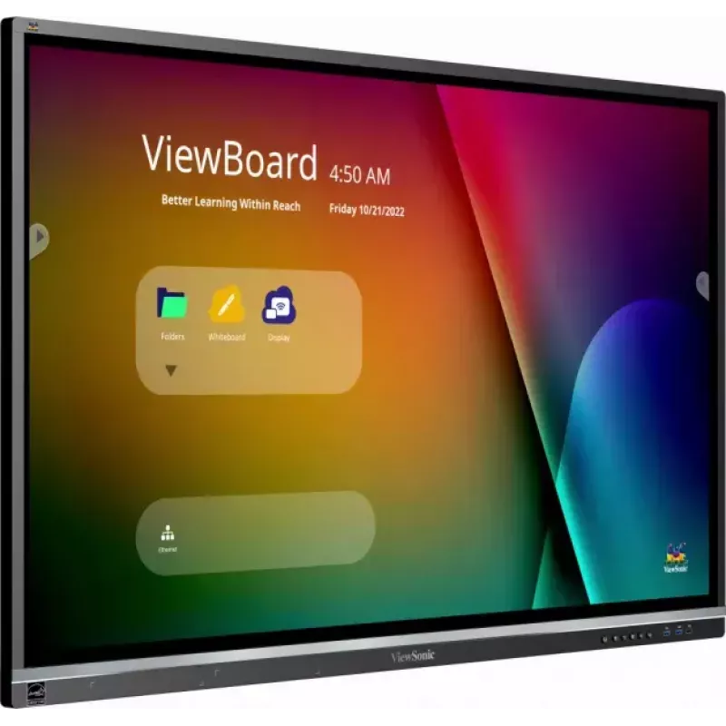 Viewsonic IFP5550-5 interaktyvi lenta 139,7 cm (55 colių) 3840 x 2160 pikselių jutiklinis ekranas Juoda HDMI