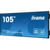 IIYAMA LH10551UWS-B1AG reklaminis ekranas Skaitmeninis reklaminis plokščiasis ekranas 2.67 m (105 col.) LED 500 cd/m² itin platus 5K HD juodas 24/7