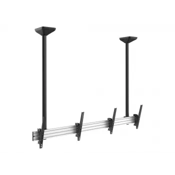 Equip 45 inch-55 inch dvigubo ekrano lubinis laikiklis