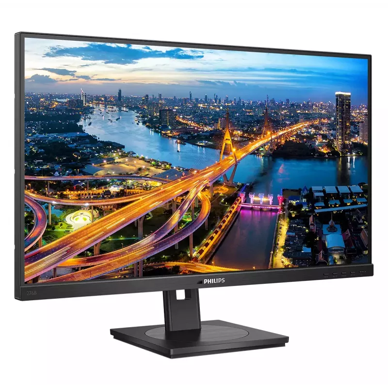 Philips 276B1/00 kompiuterio monitorius 68.6 cm (27 col.) 2560 x 1440 pikselių Full HD LED juodas