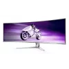 Philips Evnia 8000 49M2C8900/00 kompiuterio monitorius 124,2 cm (48,9 colio) 5120 x 1440 pikselių Dual QHD QD-OLED Baltas