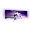 Philips Evnia 8000 49M2C8900/00 kompiuterio monitorius 124,2 cm (48,9 colio) 5120 x 1440 pikselių Dual QHD QD-OLED Baltas