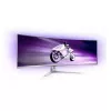 Philips Evnia 8000 49M2C8900/00 kompiuterio monitorius 124,2 cm (48,9 colio) 5120 x 1440 pikselių Dual QHD QD-OLED Baltas