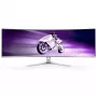 Philips Evnia 8000 49M2C8900/00 kompiuterio monitorius 124,2 cm (48,9 colio) 5120 x 1440 pikselių Dual QHD QD-OLED Baltas