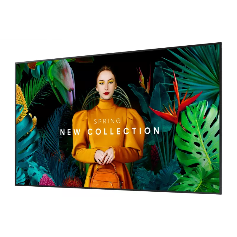 Samsung QH98C Skaitmeninės reklamos plokščiasis ekranas 2,49 m (98 colių) LCD Wi-Fi 700 cd/m² 4K Ultra HD Juodas Tizen 7.0 24/7