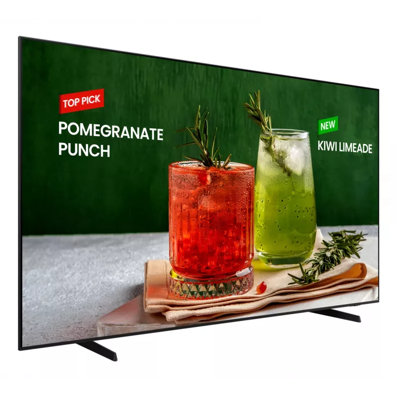 Samsung BE98D-H Skaitmeninis informacinis ekranas 2,49 m (98 colių) LED Wi-Fi 4K Ultra HD Juoda Integruotas procesorius Tizen 16/7