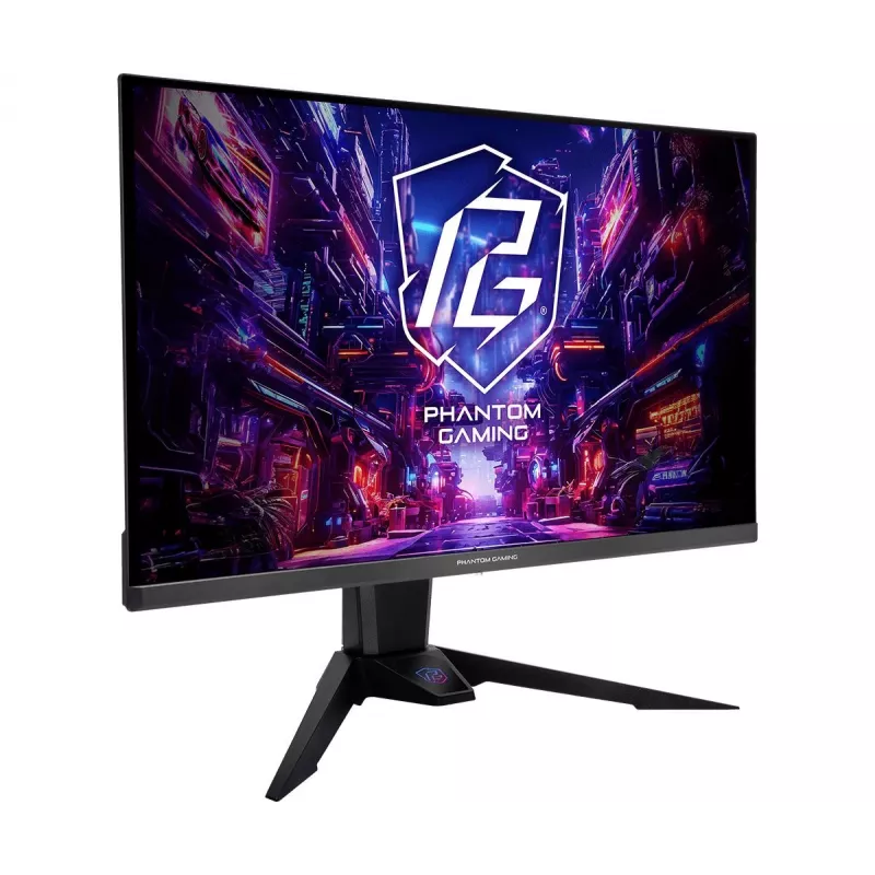 ASROCK Žaidimų Monitorius - Pgo27qfv - 27 colių - 2560 X 1440 Uhd - Plokščias 360hz - Juodas