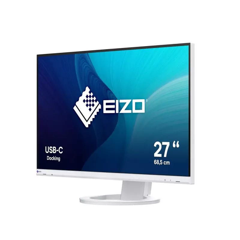 EIZO FlexScan EV2720S-WT kompiuterio monitorius 68,6 cm (27 colių) 2560 x 1440 pikselių Quad HD LCD baltas