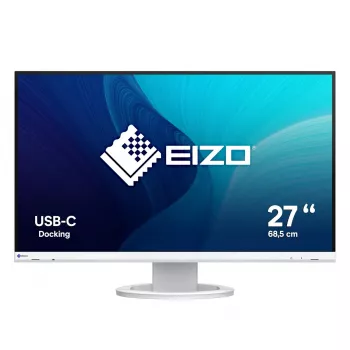 EIZO FlexScan EV2720S-WT kompiuterio monitorius 68,6 cm (27 colių) 2560 x 1440 pikselių Quad HD LCD baltas