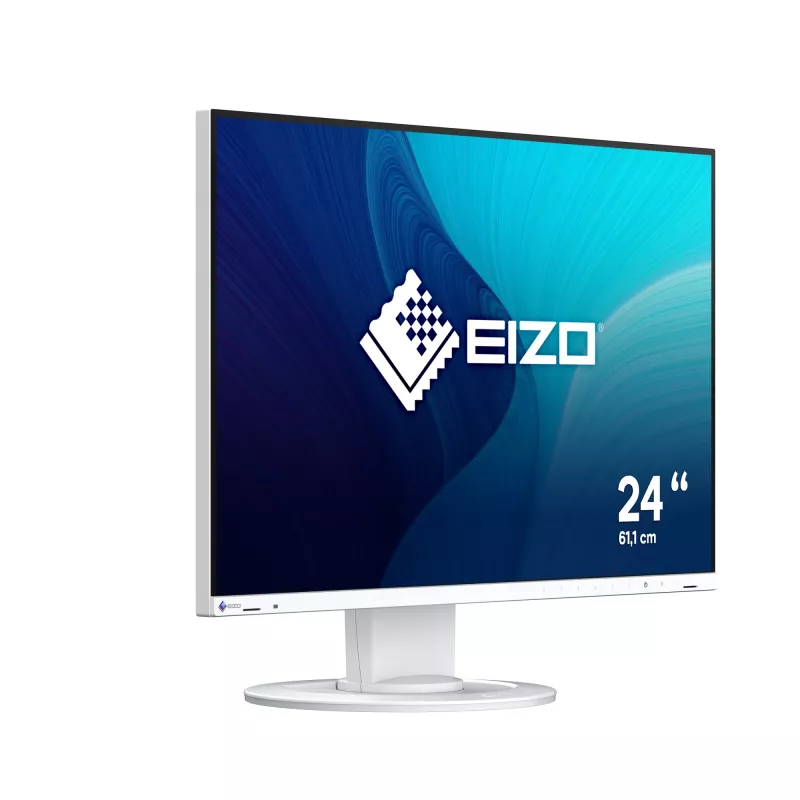 EIZO FlexScan EV2410R-WT kompiuterio monitorius 61,2 cm (24,1 colio) 1920 x 1200 pikselių WUXGA LCD Baltas