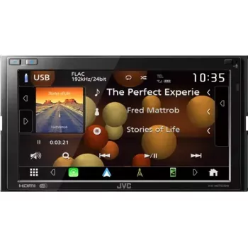 JVC KW-M875DBW automobilio medijos imtuvas Juoda Wi-Fi 180 W Bluetooth