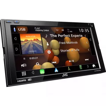 JVC KW-M875DBW automobilio medijos imtuvas Juoda Wi-Fi 180 W Bluetooth