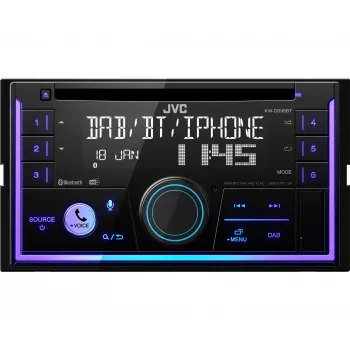 JVC KW-DB95BT Juodas 200 W Bluetooth