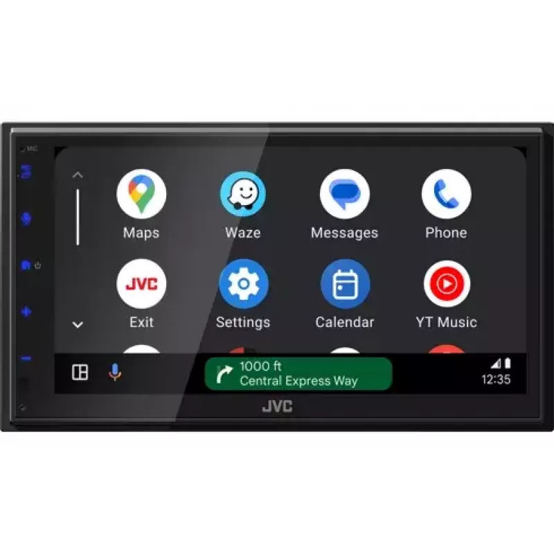 JVC KW-M595DBT automobilinis medijos imtuvas Juoda Wi-Fi 22 W Bluetooth
