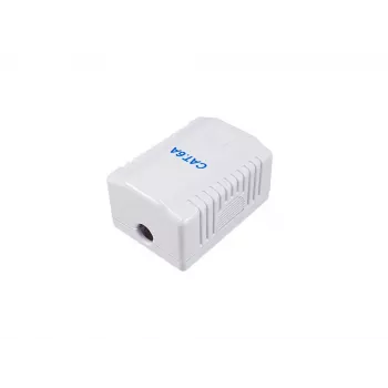 Tinklo jungiamoji dėžutė Equip 235215 Cat6a balta 54 mm x 39 mm x 29,5 mm