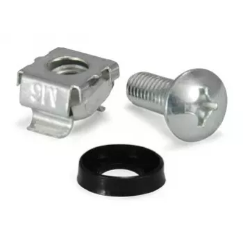 Montavimo rinkinys Equip M6 narvelio veržlės ir varžtai, 50 rinkinių