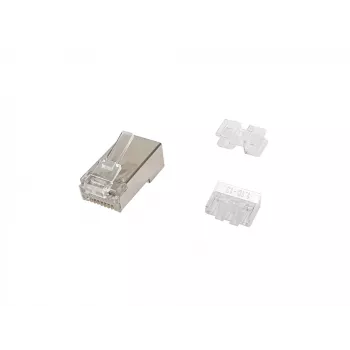 Equip Cat.6A RJ45 ekranuota jungtis, 100 vnt./pakuotėje