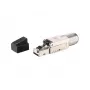 Equip Cat 8.1 Tool-free RJ45 Plug 5pcs/set Juoda Stainless steel Male