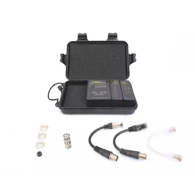Equip tinklo kabelių testeris, RJ45, BNC, PoE