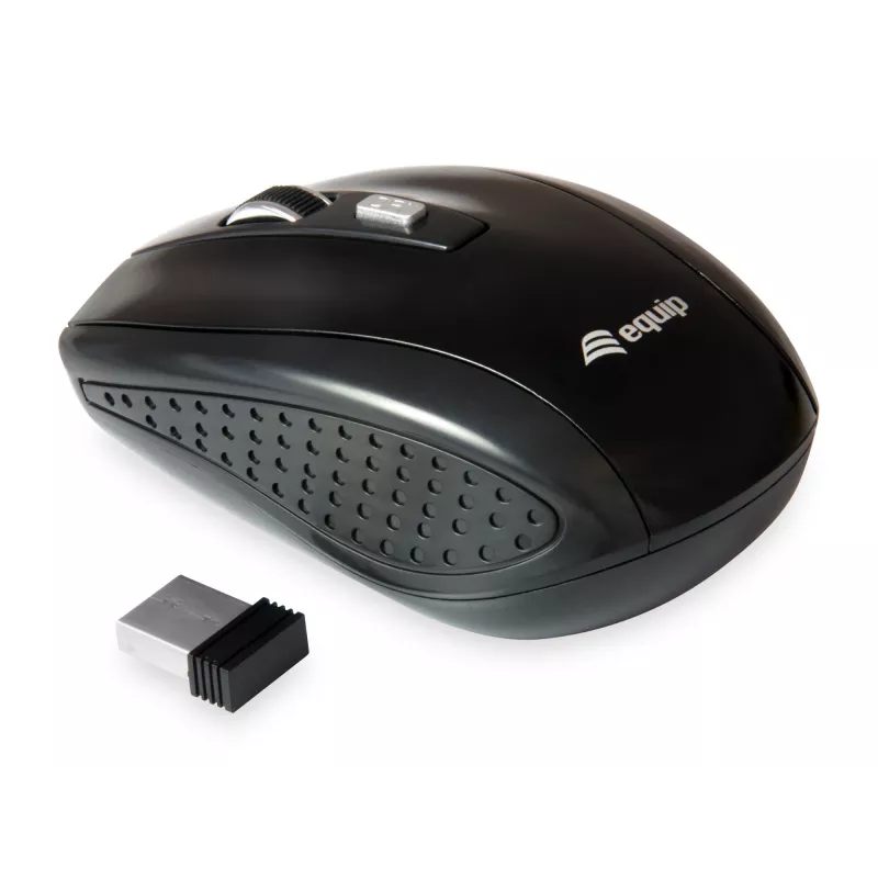 Equip 245104 pelė Kelionėms Ambidextrous RF Wireless Optical 1600 DPI