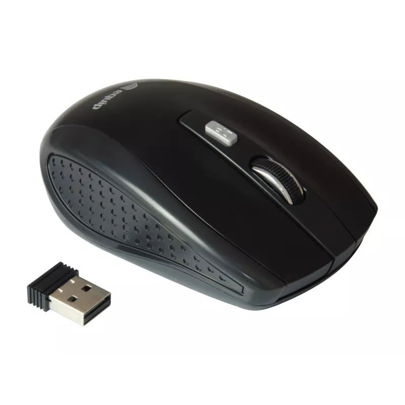 Equip 245104 pelė Kelionėms Ambidextrous RF Wireless Optical 1600 DPI