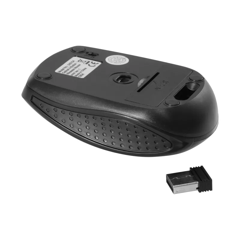 Equip 245104 pelė Kelionėms Ambidextrous RF Wireless Optical 1600 DPI