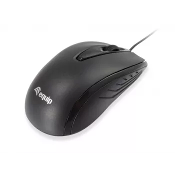 Equip 245107 pelė, biuro, abiem rankoms tinkama, USB Type-A, optinė, 1000 DPI