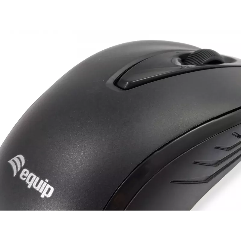 Equip 245107 pelė, biuro, abiem rankoms tinkama, USB Type-A, optinė, 1000 DPI