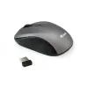 „Equip“ mini optinė belaidė pelė, abiem rankoms tinkama, optinė, RF belaidė, 1600 DPI, pilka