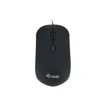 Equip USB Comfort pelė, universali, optinė, USB Type-A, 1600 DPI, juoda