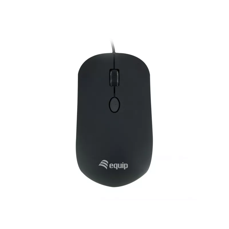 Equip USB Comfort pelė, universali, optinė, USB Type-A, 1600 DPI, juoda