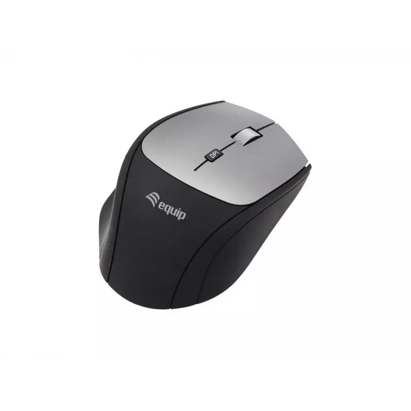 Equip 245115 belaidė pelė su dvigubo prijungimo adapteriu (USB-C+A)