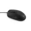 Equip USB tylioji pelė, abiem rankoms tinkama, optinė, USB Type-A, 1200 DPI, juoda
