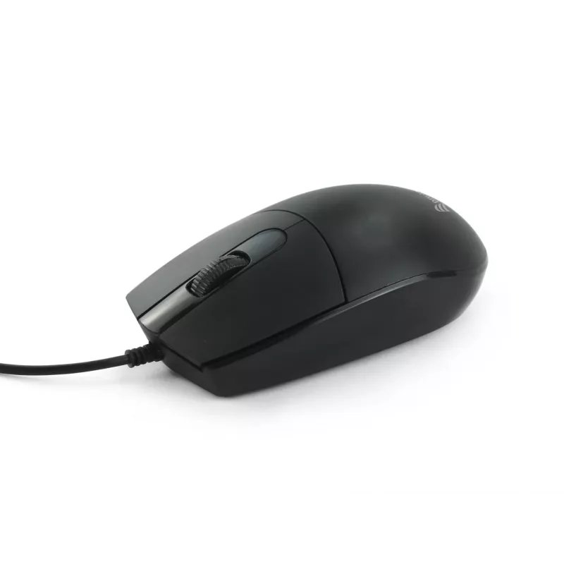 Equip USB tylioji pelė, abiem rankoms tinkama, optinė, USB Type-A, 1200 DPI, juoda