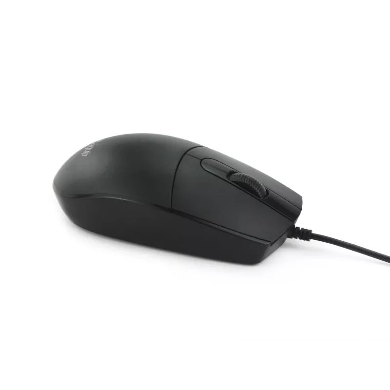 Equip USB tylioji pelė, abiem rankoms tinkama, optinė, USB Type-A, 1200 DPI, juoda