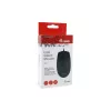 Equip USB tylioji pelė, abiem rankoms tinkama, optinė, USB Type-A, 1200 DPI, juoda