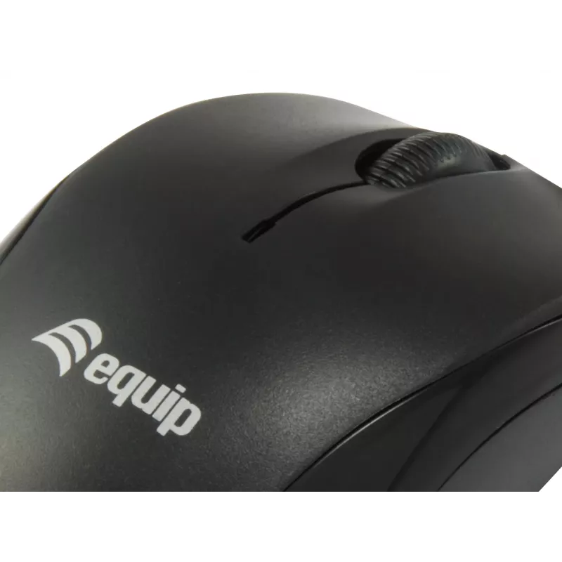 Equip 245103 pelė kelionėms abiem rankoms tinkama USB Type-A optinė 1000 DPI