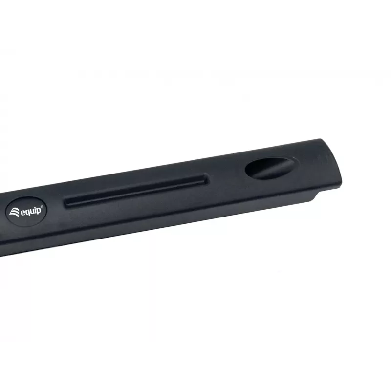 Tuščia panelė Equip 19 colių 1U Be įrankių Juoda Stelažo talpa 1U