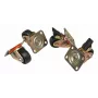 Ratukai Equip EZW-2 juodi 60mm, skirti Flex spintelėms