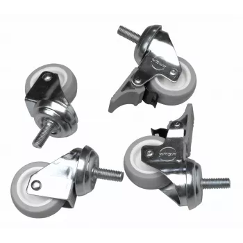 Riedantys ratukai Equip EZW-1 Sidabriniai 30x30x60mm 4 vnt.