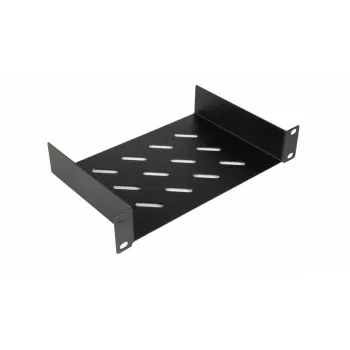 Equip fiksuota lentyna 10', 1U, 150 mm, juoda