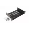 Equip fiksuota lentyna 10', 1U, 150 mm, juoda