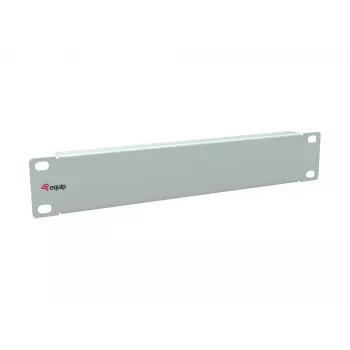 Tuščias dangtelis Equip 10 colių 1U šviesiai pilkas plienas 25,4 mm