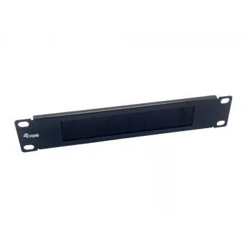 Brush panel Equip 10 inch 1U Juoda Steel 25.4mm width