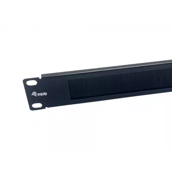 Brush panel Equip 10 inch 1U Juoda Steel 25.4mm width